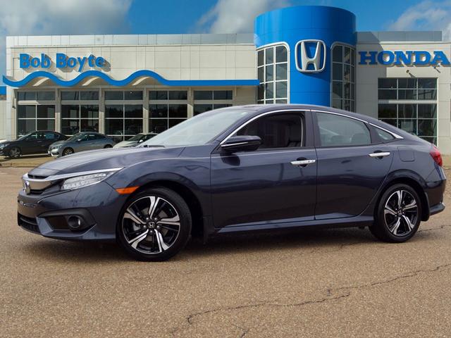 Certified Pre Owned 2017 Honda Civic Touring Touring 4dr Sedan In